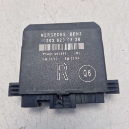 A2038200826 centralina ecu comfort Mercedes W203 2.2D 611962 2000 portiera posteriore destra Temic
