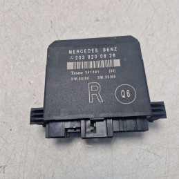 A2038200826 centralina ecu comfort Mercedes W203 2.2D 611962 2000 portiera posteriore destra Temic