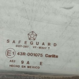 43R-001075 Vetro lunotto posteriore bagagliaio Jeep Grand Cherokee XJ 4X4  1984-01