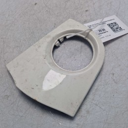 Cover cornice finitura cruscotto Fiat 500 312 2007-12 lato sinistro bianco