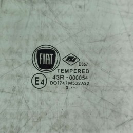 43R-000054 Vetro ascendente finestrino POST DX Fiat Panda III 312 319 2012 
