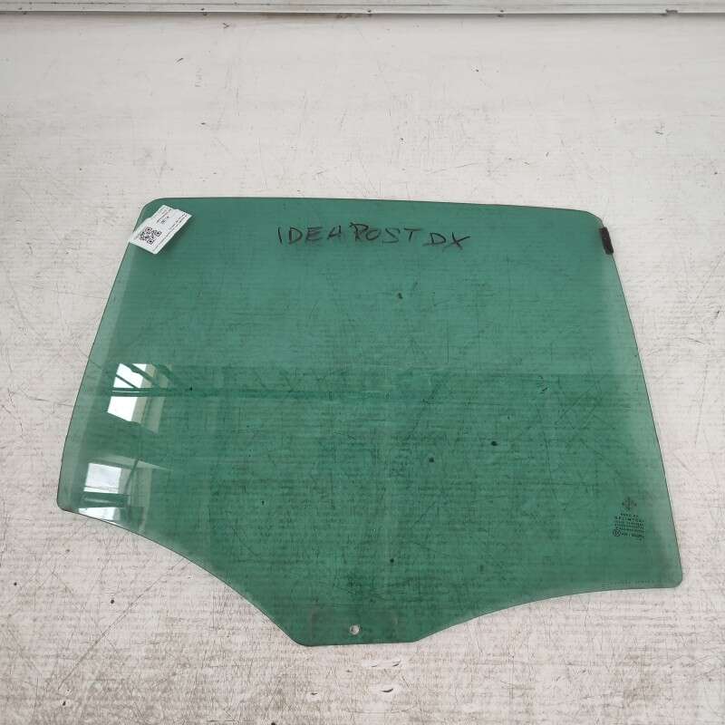 43r-002092 Vetro ascendente finestrino post dx Fiat Idea 350 2003-16