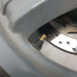 14xMT2.75 Cerchio con gomma disco post Scooter MBK SH01 VERS.V 264cc 2006