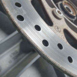 14xMT2.75 Cerchio con gomma disco post Scooter MBK SH01 VERS.V 264cc 2006