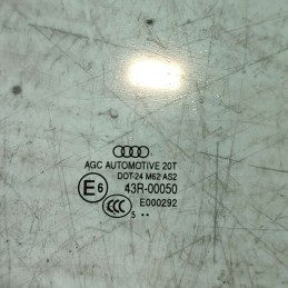 Vetro scendente Audi A4 B8 2007-16 anteriore destro 