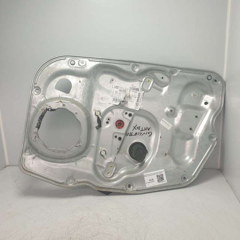 505106410 pannello meccanismo alzavetro Alfa Romeo Giulietta 940 2010 anteriore destro