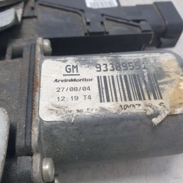 93389551 motorino cremagliera alzavetro alzacristallo Opel Meriva A 2006 anteriore sinistro