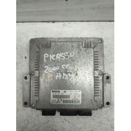 9651593480 CENTRALINA MOTORE CITROËN XSARA PICASSO 2.0 HDI 1999 BOSCH 0281011521 