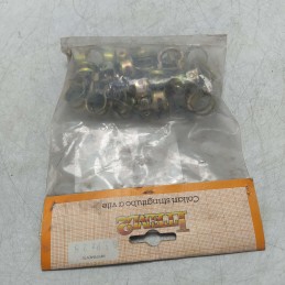 ITEM2 Collari stringitubo a vite auto d'epoca banda 12mm 63pz25 universale 