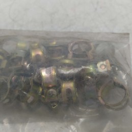 ITEM2 Collari stringitubo a vite auto d'epoca banda 12mm 63pz25 universale 