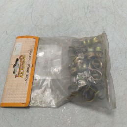 ITEM2 Collari stringitubo a vite auto d'epoca banda 12mm 63pz25 universale 