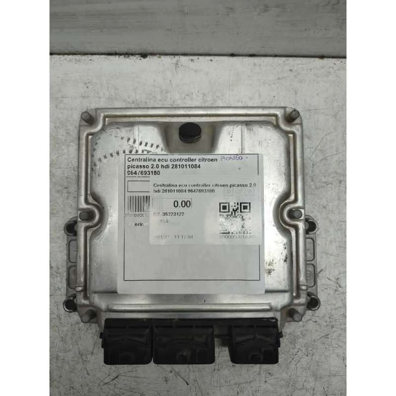 CENTRALINA MOTORE CITROËN XSARA PICASSO 2.0 HDI BOSCH 0281011084 9647693180 USATA