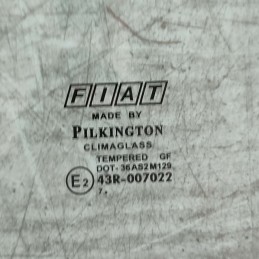 43R-007022 vetro scendete Fiat Punto 5 porte 2° serie 188 1999-03 anteriore sinistro 