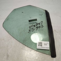 43R-00050 Vetro finestrino ascendente post sx Peugeot 206 cc cabrio 2000-06