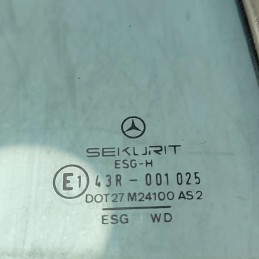 43R001025 Vetro finestrino ascendente post dx Mercedes classe E W124 1984-9