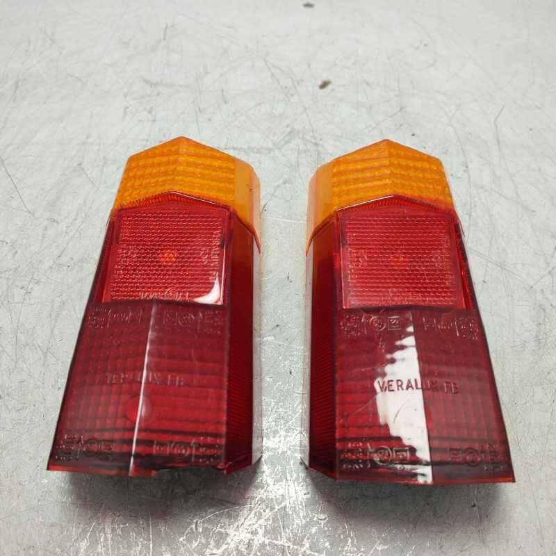 Coppia x2 gemme fari fanali stop Citroen Dyane 1967-84 posteriori dx sx Veralux ATTENZIONARE FOTO epoca