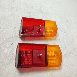 Coppia x2 gemme fari fanali stop Citroen Dyane 1967-84 posteriori dx sx Veralux ATTENZIONARE FOTO epoca