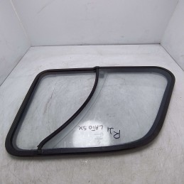43R-00082 vetro scorrevole telaio completo Renault R4 1961-92 anteriore sinistro epoca