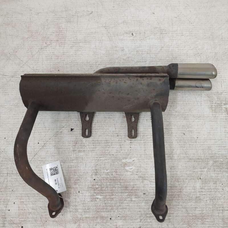 Marmitta scarico doppio Fiat 500 R F L 126 epoca