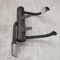 Marmitta scarico doppio Fiat 500 R F L 126 epoca