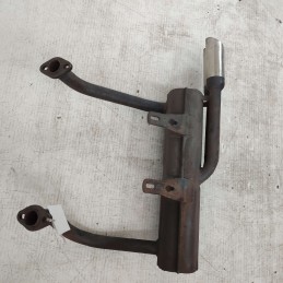 Marmitta scarico doppio Fiat 500 R F L 126 epoca