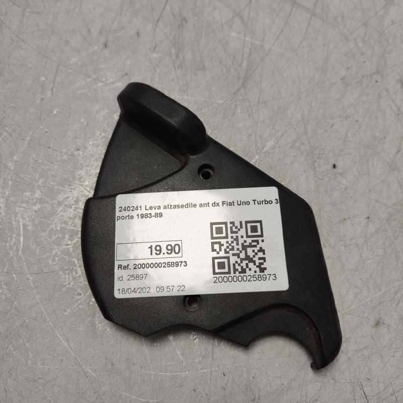 240241 Leva alzasedile ant dx Fiat Uno Turbo 3 porte 1983-89