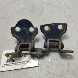 Cerniere supporti chiusure sup inf portiera post dx Mitsubishi Pajero V20 II serie 4x4 1991-99