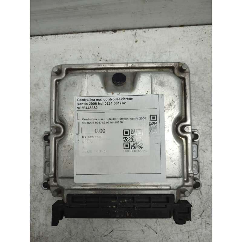 CENTRALINA MOTORE CITROËN XANTIA 2.0 HDI 1995 BOSCH 0281001782 9636448380