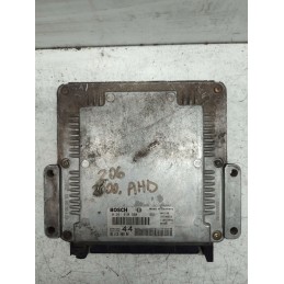 9641606980 CENTRALINA MOTORE PEUGEOT 206 2.0 HDI BOSCH 0281010500 