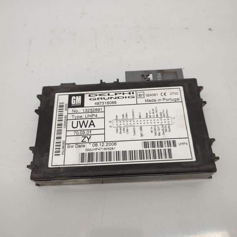13252891 centralina ecu modulo bluetooth Opel Antara 2.0 D 110 KW 2010