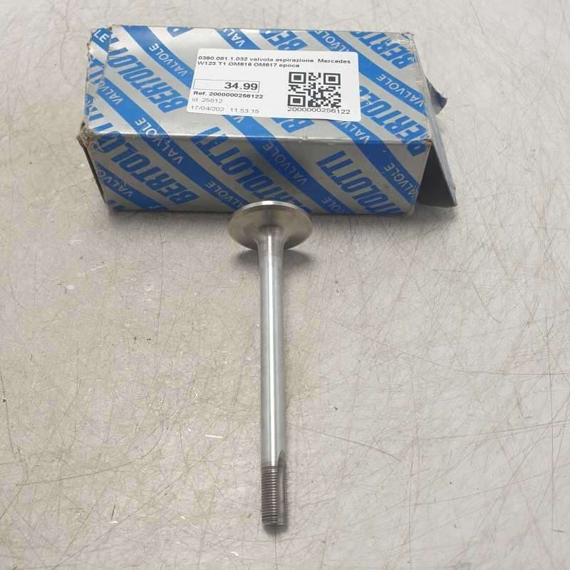 0390.081.1.032 valvola aspirazione Mercedes W123 T1 OM616 OM617 epoca