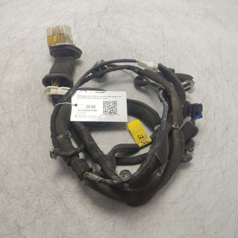 Cablaggio cavi elettrici portiera Opel Antara 2.0 D 110 KW 2010 anteriore sinistra