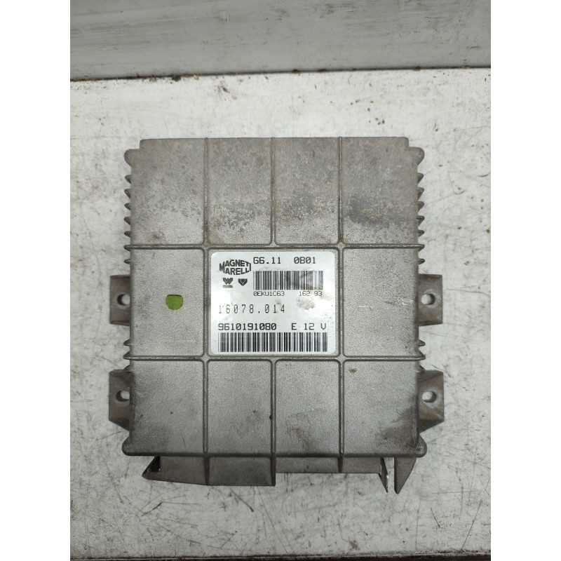 9610191080 CENTRALINA MOTORE PEUGEOT 106 1.1 BENZINA 1991 MARELLI G6110B01 16078014