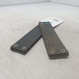 Coppia cinghia tirante in gomma TELATA 16cm  portiera Fiat 500 N D Giardiniera auto d'epoca 1957