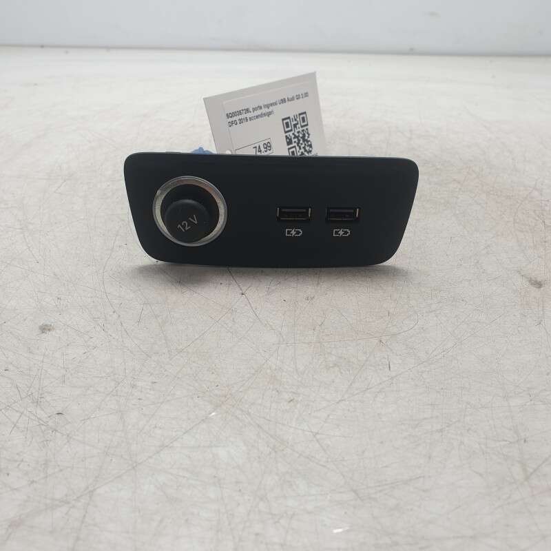 5Q0035726L porte ingressi USB Audi Q3 2.0D DFG 2019 accendisigari