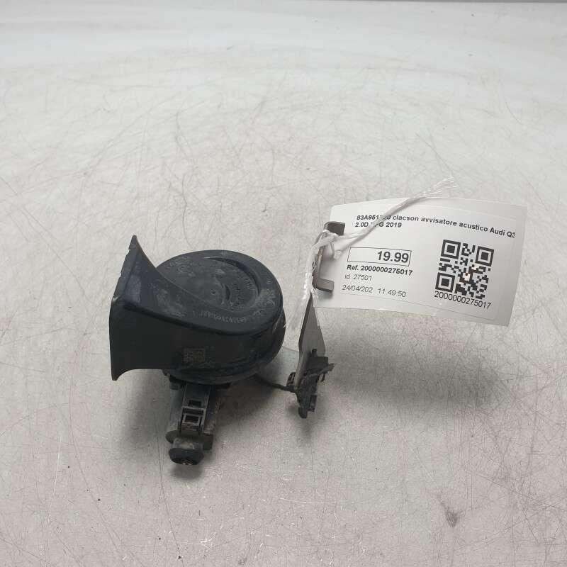 83A951230 clacson avvisatore acustico Audi Q3 2.0D DFG 2019