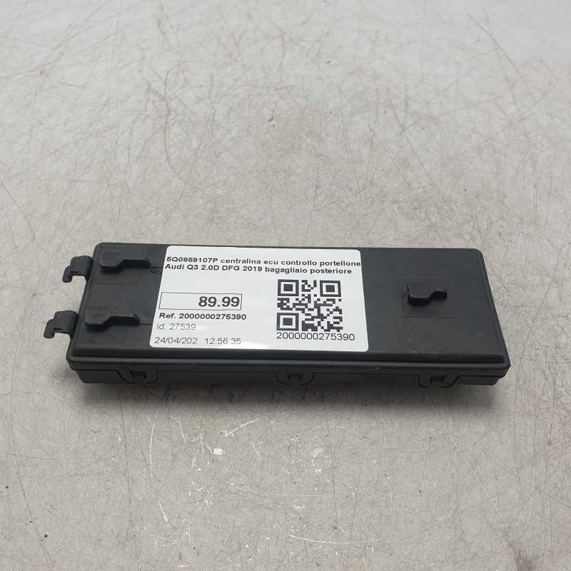 5Q0959107P centralina ecu controllo portellone Audi Q3 2.0D DFG 2019 bagagliaio posteriore