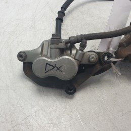 Coppia pinze freno anteriori con tubi YAMAHA RJ01 4BR 600cc 1999 Diversion 