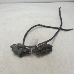 Coppia pinze freno anteriori con tubi YAMAHA RJ01 4BR 600cc 1999 Diversion 