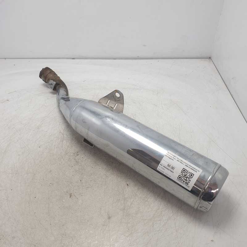 78/1015-4537 Marmitta scarico silenziatore sx YAMAHA RJ01 4BR 600cc 1999 DIVERSION danneggiato