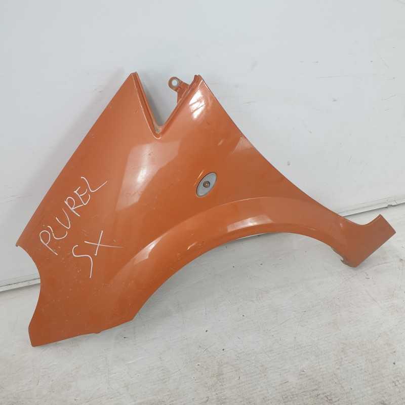 Parafango fianchetto Citroen C3 Pluriel 2003-10 anteriore sinistro arancio
