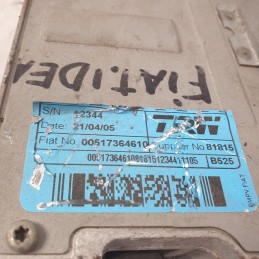 00517364610 piantone colonna sterzo city Fiat Idea Lancia Musa 2003-08 TRW