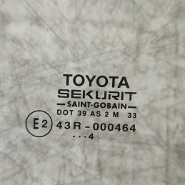 43R-000464 vetro scendente cristallo finestrino Toyota Yaris MK1 3P anteriore destro