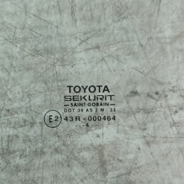 43R-000464 vetro scendente cristallo finestrino Toyota Yaris MK1 3P anteriore sinistro