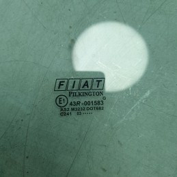 43R-001583 vetro ascendente finestrino Fiat Panda 2° serie 169 2003-13 post