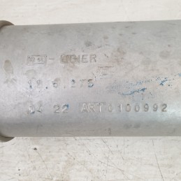 116275 marmitta terminale sistema di scarico Ligier Duè Microcar 6kw 8cv 45km/h 2020-24