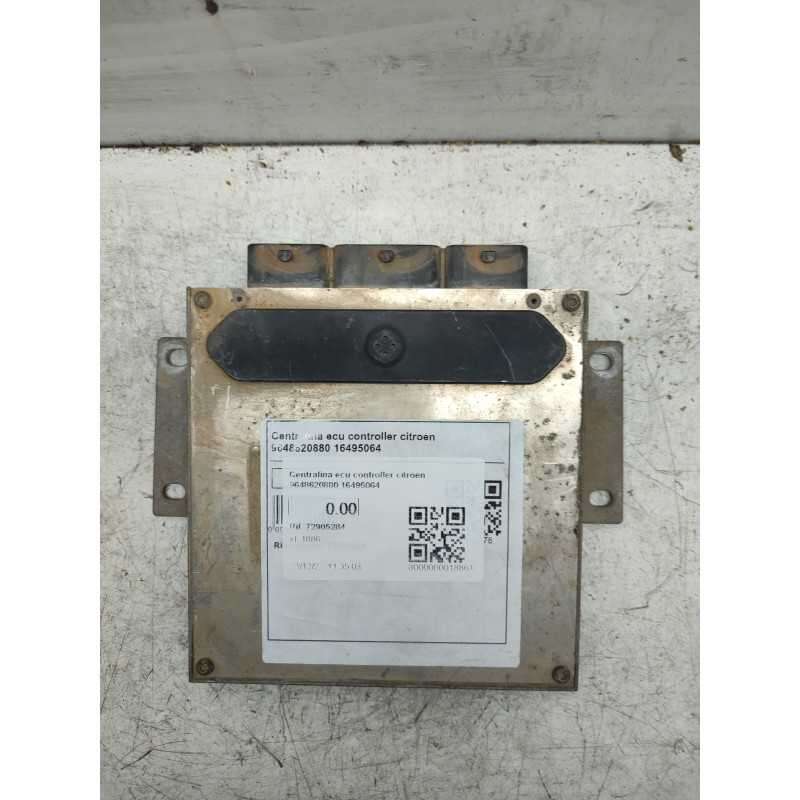 9645989480 CENTRALINA MOTORE CITROËN C3 1.1 BENZINA 44KW MARELLI IAW48P276