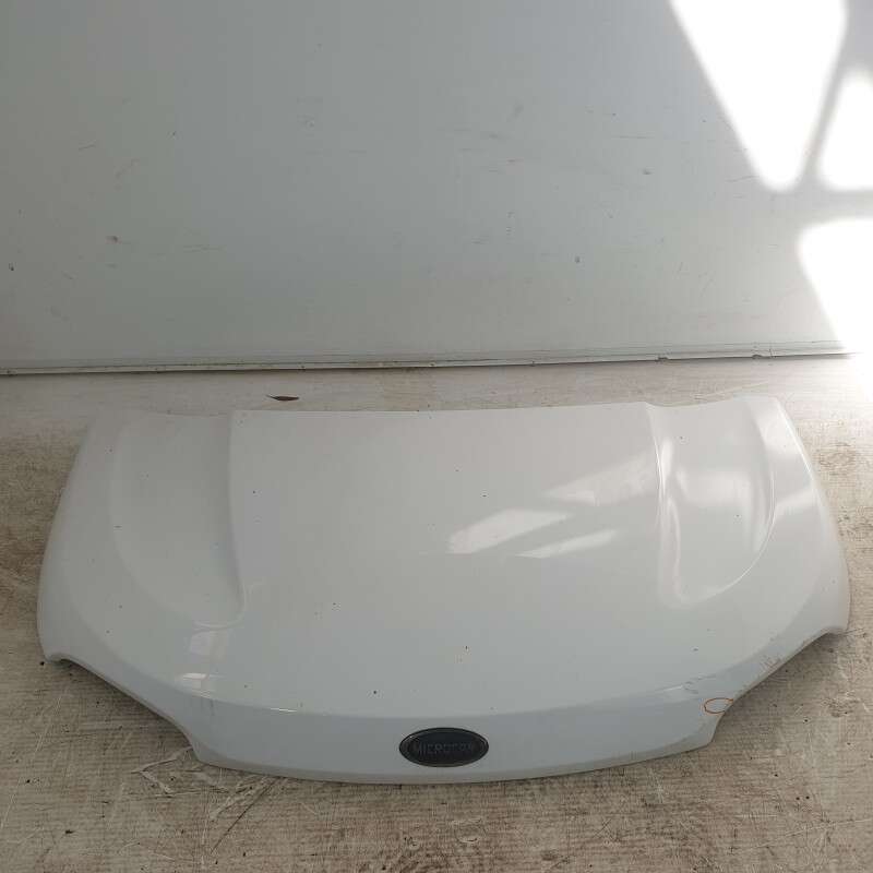 311023 cofano motore anteriore Ligier Duè Microcar 6kw 8cv 45km/h 2020-24 bianco 1099 leggera crepa lato sx