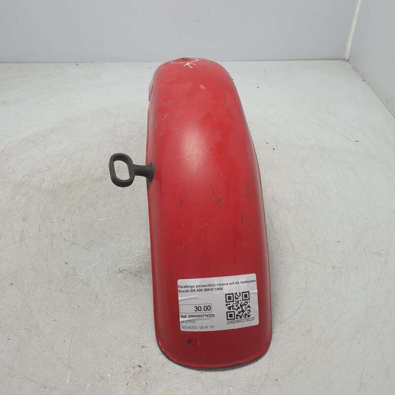 Parafango paraschizzi carena ant da restaurare Suzuki GS 400 38KW 1984