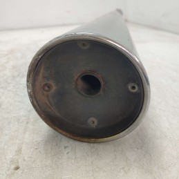 Coppia terminali scarico marmitte silenziatori Suzuki GS 400 38KW 1984 Sito vintage